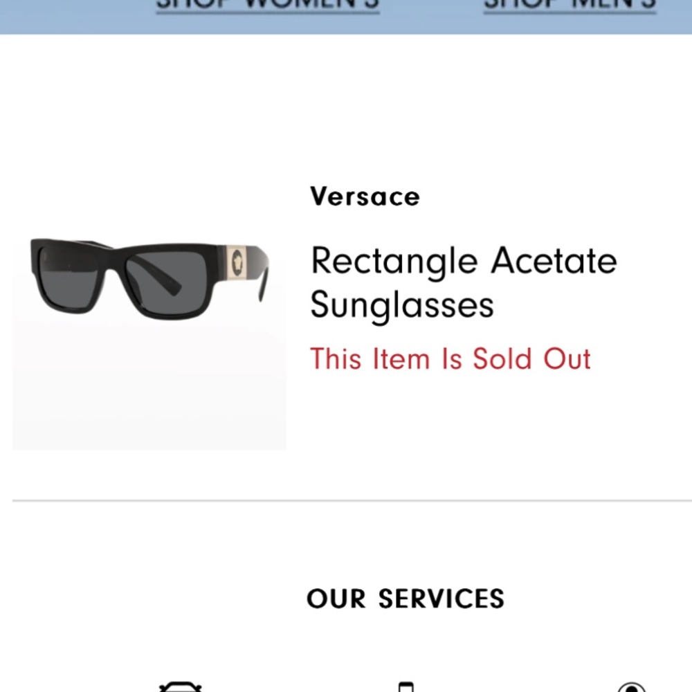 Versace Sunglasses